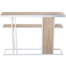 Console Alexandra House Living White Wood 120 x 82 x 25 cm