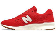 New Balance NB 997 舒适百搭 减震耐磨透气 低帮 跑步鞋 男女同款 红色 / Кроссовки New CM997HDC