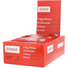 RXBAR, Protein Bar, шоколад с арахисовой пастой, 12 батончиков, 52 г (1,83 унции)