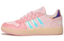 adidas neo Hoops 2.0 复古篮球鞋 女款 粉白 / Кроссовки Adidas neo Hoops 2.0 Vintage Basketball Shoes