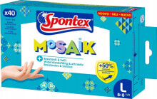 Spontex Spontex Einmalhandschuhe Mosaik 40er Pack Gr. 8