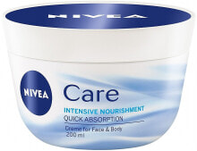 Intensiv pflegende Körper- und Gesichtscreme - NIVEA Care Intensive Nourishment Face & Body Creme