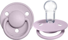 Bibs De Lux Smoczek uspokajający silikonowy Dusky Lilac 0-36 m