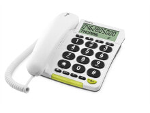 Doro 312cs Аналоговый телефон Белый Идентификация абонента (Caller ID) 380007