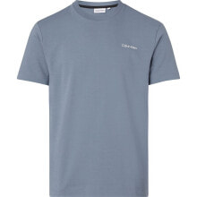 Спортивная одежда, обувь и аксессуары CALVIN KLEIN Micro Logo Interlock Short Sleeve T-Shirt