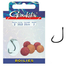 Грузила, крючки, джиг-головки для рыбалки gAMAKATSU Booklet Boilie 3513F Tied Hook 0.250 Lbs