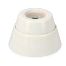 EDM R44043 E27 Porcelain Straight Socket Lamp Holder