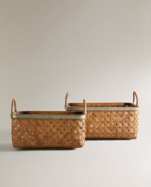 Baskets, boxes and containers