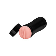 Vagina-Masturbator mit Vibration, 19 cm