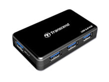 Купить uSB-концентраторы Transcend: USB-концентратор Transcend HUB3 USB 3.2 Gen 1 (3.1 Gen 1) Type-A черного цвета (CE/FCC/BSMI/KC/RCM/EAC) - поддерживаемые напряжения 5-12 В, совместимость с Windows 10/7/8 и Mac OS X 10.2 Jaguar