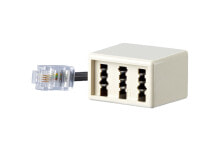Кабели и разъемы для аудио- и видеотехники METZ CONNECT 130450440101-E кабельный разъем/переходник RJ45 IEC standard EabW TAE socket NFN Белый