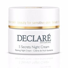 Moisturizing and nourishing the skin of the face 5 SECRETS night cream 50 ml