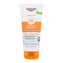 Eucerin Sun Kids Sensitive Protect Dry Touch Gel-Cream SPF50+ 200 ml sonnenschutz wasserfest für Kinder