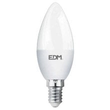 EDM LED Candle Bulb E14 7W 600 Lumens 3200K