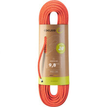 Веревки и шнуры для альпинизма и скалолазания EDELRID Heron Eco Dry 9.8 mm Rope