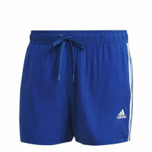 Men’s Bathing Costume Adidas Classic 3 Stripes Royal Blue