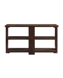 Simplie Fun niamey Sofa Table, Walnut 84853