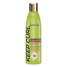 Шампуни для волос Kativa Keep Curl Shampoo Питательный шампунь для кудрявых волос 250 мл