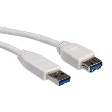 Value 0.8m USB 3.0 USB кабель 0,8 m 3.2 Gen 1 (3.1 Gen 1) USB A USB B Серый 11.99.8977