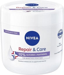 Creme für trockene und empfindliche Haut - NIVEA Repair & Care Deep Moisture Serum Body Cream