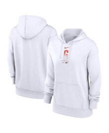 Nike women's White San Francisco Giants City Connect Practice Performance Pullover Hoodie