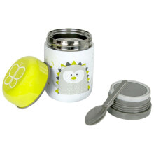 BBLUV Stainless Steel Thermos With Spoon And Foöd Bowl