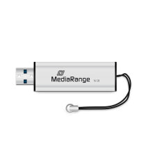 MediaRange MR915 USB флеш накопитель 16 GB USB Type-A / Micro-USB 3.2 Gen 1 (3.1 Gen 1) Черный, Серебристый