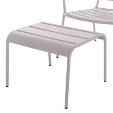 Stool Vega Grey Steel 50 x 47 x 37 cm