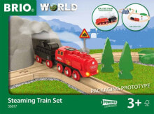 BRIO Batterie-Dampflok Set