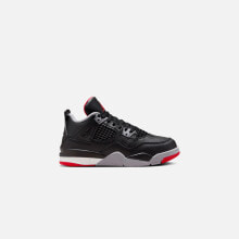 Jordan PS Air Jordan 4 Retro - Black / Fire Red / Cement Grey / Summit White