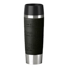 Термосы и термокружки eMSA TRAVEL MUG Grande чашка Черный, Нержавеющая сталь 1 шт 515615