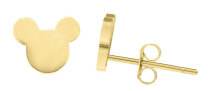Женские ювелирные серьги Designer gold plated earrings Mick ey Mouse