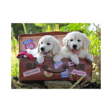 Puzzle Traveling Pups 100 Teile XXL