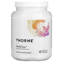 Растительный протеин Thorne, MediClear, Orange Vanilla, 30.5 oz (865 g)