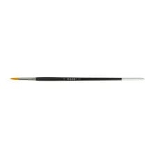 MILAN Polybag 6 Premium Synthetic Round Paintbrushes With Long Handle Series 612 Nº 4