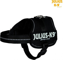 Шлейки для собак Trixie Julius-K9 Baby / Mini-Mini / Mini M harness - Black