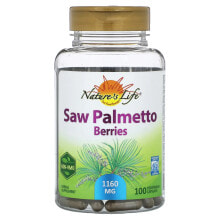 Saw Palmetto Berries, 580 mg, 100 Vegetarian Capsules