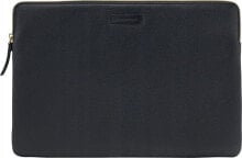 Torba dbramante Paris - MacBook Pro/Air 13" Night Black - full grain pebbled leather sleeve купить онлайн