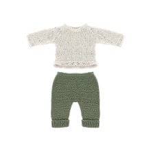 MINILAND Knitted Outfit 32 cm Sweater&Trousers clothing set