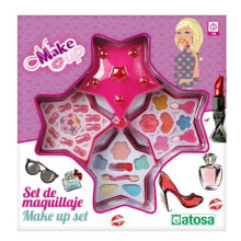 Детская декоративная косметика и духи для девочек BB Fun Детский набор для макияжа в форме звезды розовой