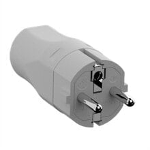 Комплектующие для розеток и выключателей bachmann Mountable plug grey адаптер сетевой вилки 960.301