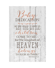 Купить предметы интерьера Dexsa: Baby Dedication New Horizons Wood Plaque with Easel, 6" x 9"