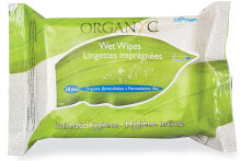 Влажные салфетки Organyc Wet Wipes Intimate Hygiene Влажные салфетки  для интимной гигиены  20 шт