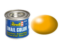 Строительные краски Revell Lufthansa-yellow, silk RAL 1028 14 ml-tin Краска 32310