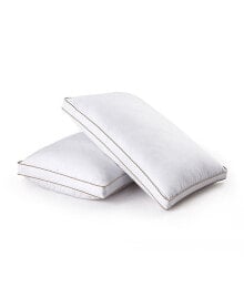 UNIKOME 2 Goose Down Feather Gusset Pillow, King