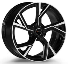 Колесный диск литой Avus Racing AF20 black polished 8.5x20 ET20 - LK5/112 ML66.6