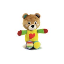 CLEMENTONI Bob The Bear With Different Materials For Multisensory Stimulation Of The Child teddy