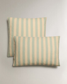 Children’s stripe print pillowcase