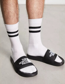 The North Face Base Camp III sliders in black купить в интернет-магазине