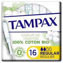 TAMPAX Regular Organic Tampons 16 Units